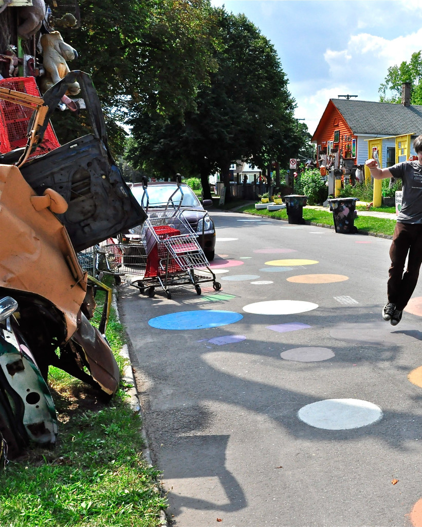 Images from Ride It Sculpture Park (2012-present) and The Heidelberg Project. Courtesy of Vince Carducci.