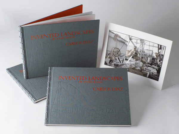 Carlos Diaz: The Invented Landscapes of Coney Island and Carnival Ride Attendants + Vol. 3 + Flex disk by Bridget Frances Quinn + Letterpress insert by Samantha Papuga
